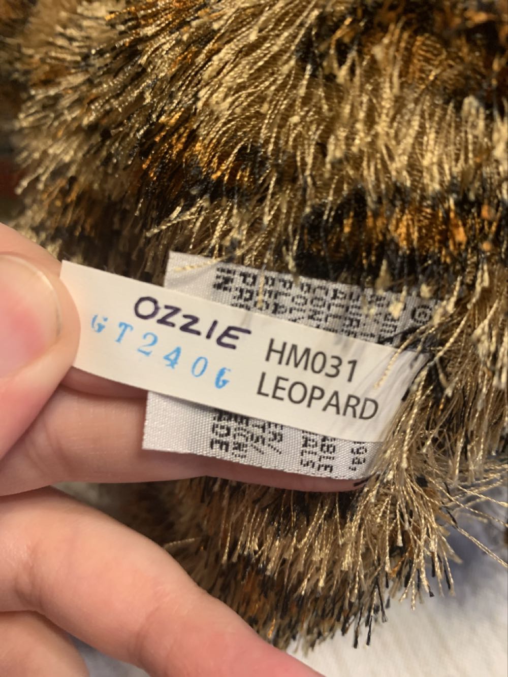 Webkinz Leopard  plush collectible - Main Image 4