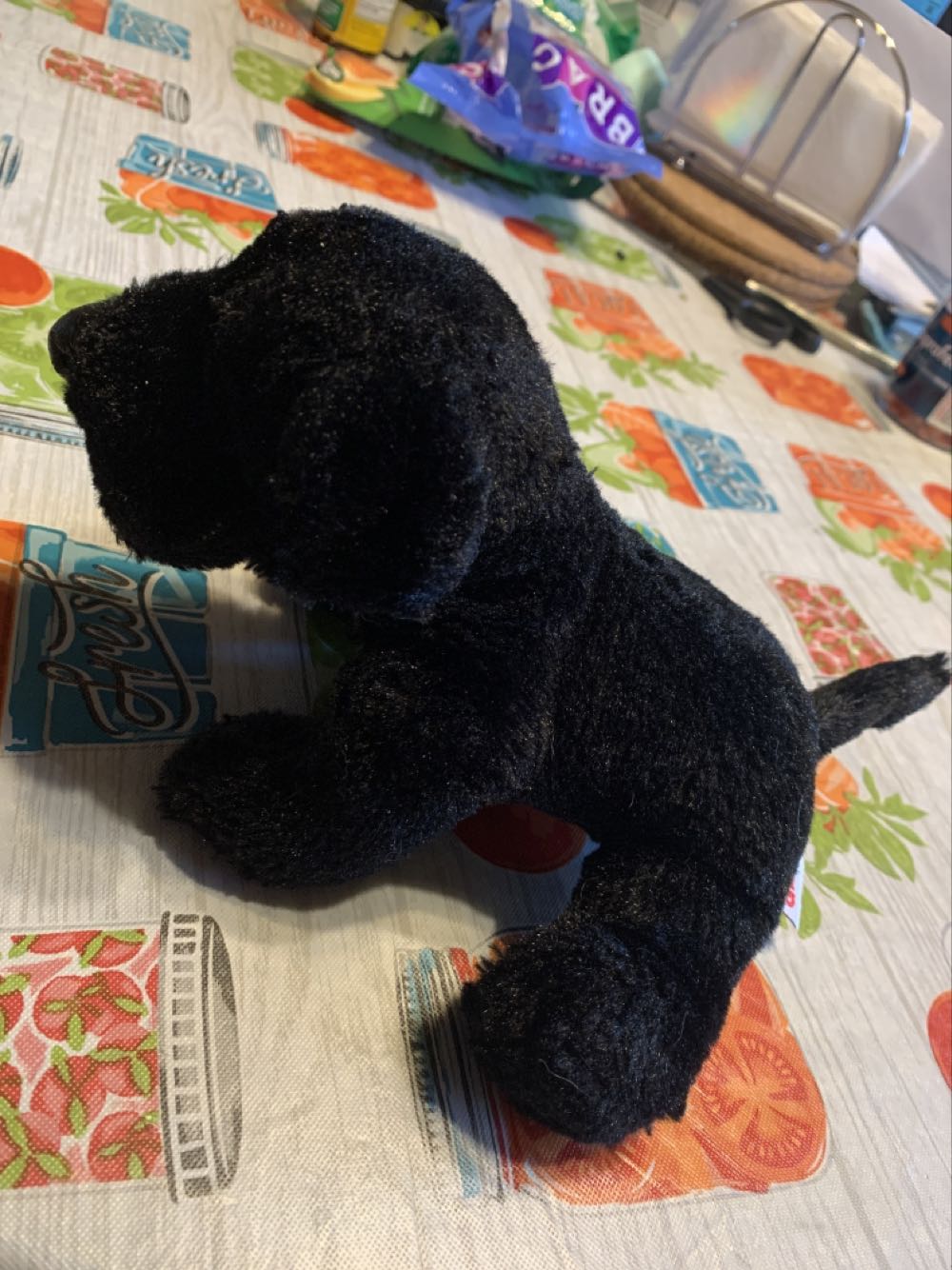 Webkinz Lil’ Kinz Black Lab  plush collectible - Main Image 2