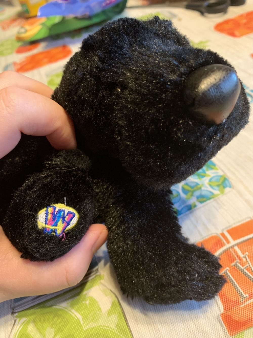Webkinz Lil’ Kinz Black Lab  plush collectible - Main Image 3