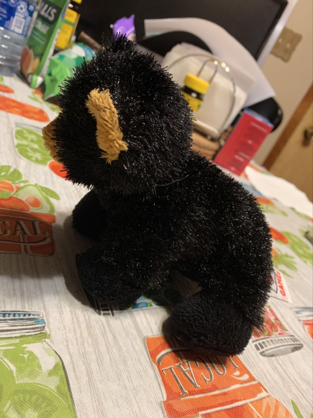 Webkinz Lil’ Kinz Black Bear  plush collectible - Main Image 2