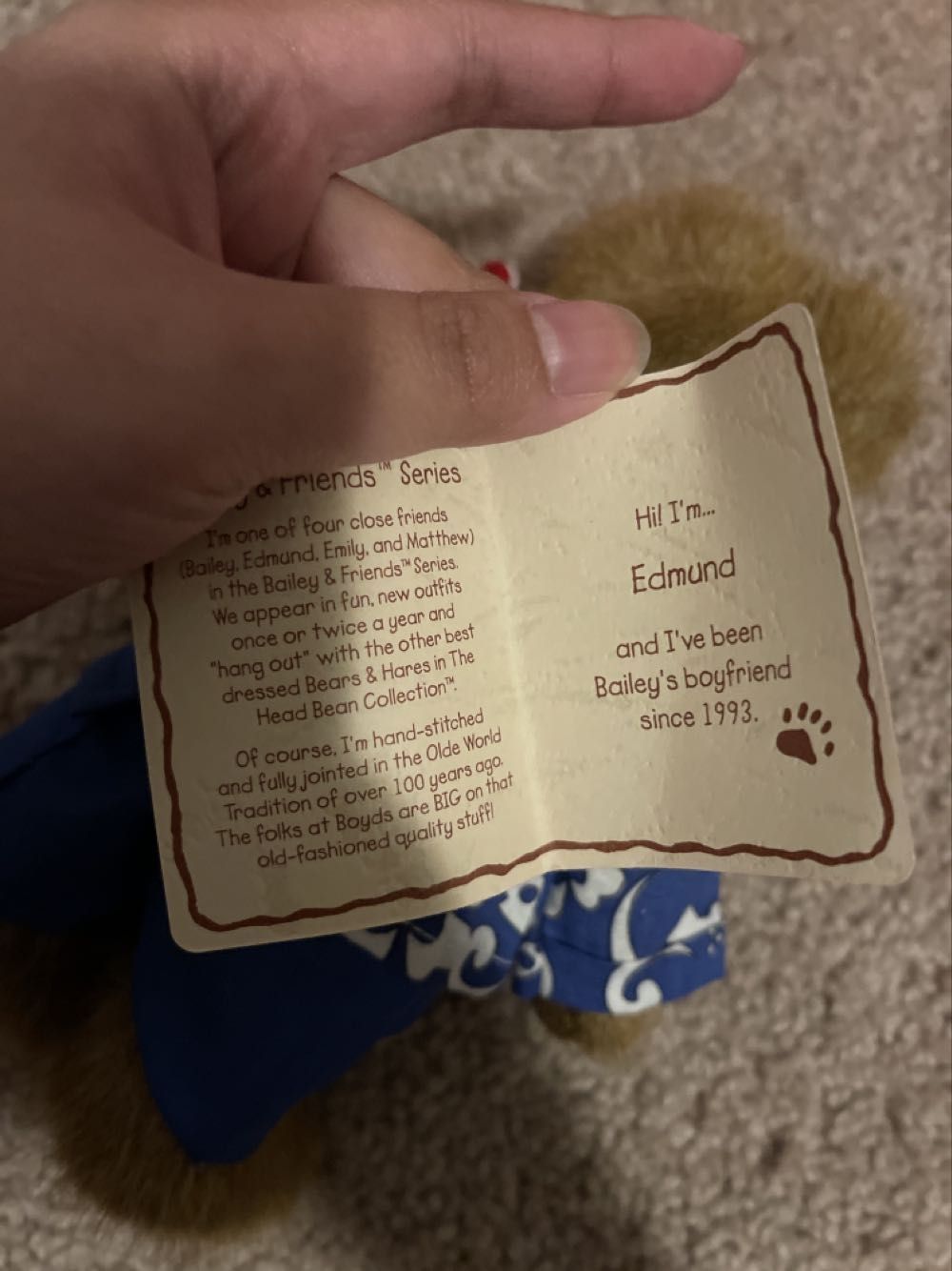 Edmund  plush collectible - Main Image 2