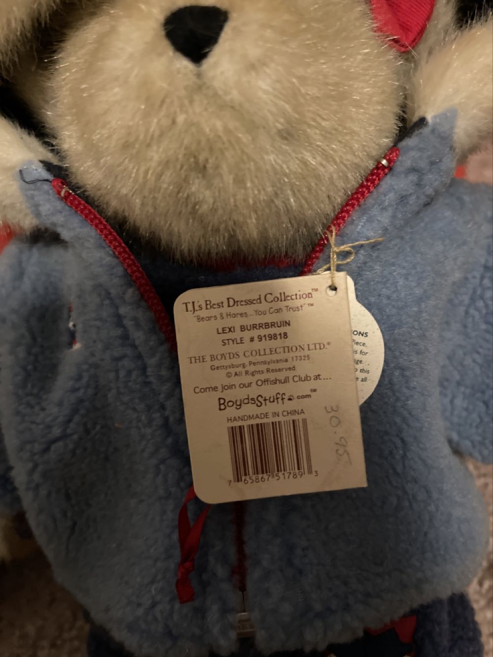 Lexi Burrbruin  plush collectible - Main Image 2