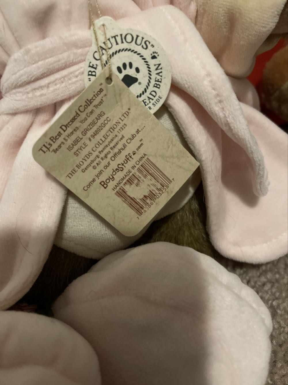 Isabel Grizbearg  plush collectible - Main Image 2