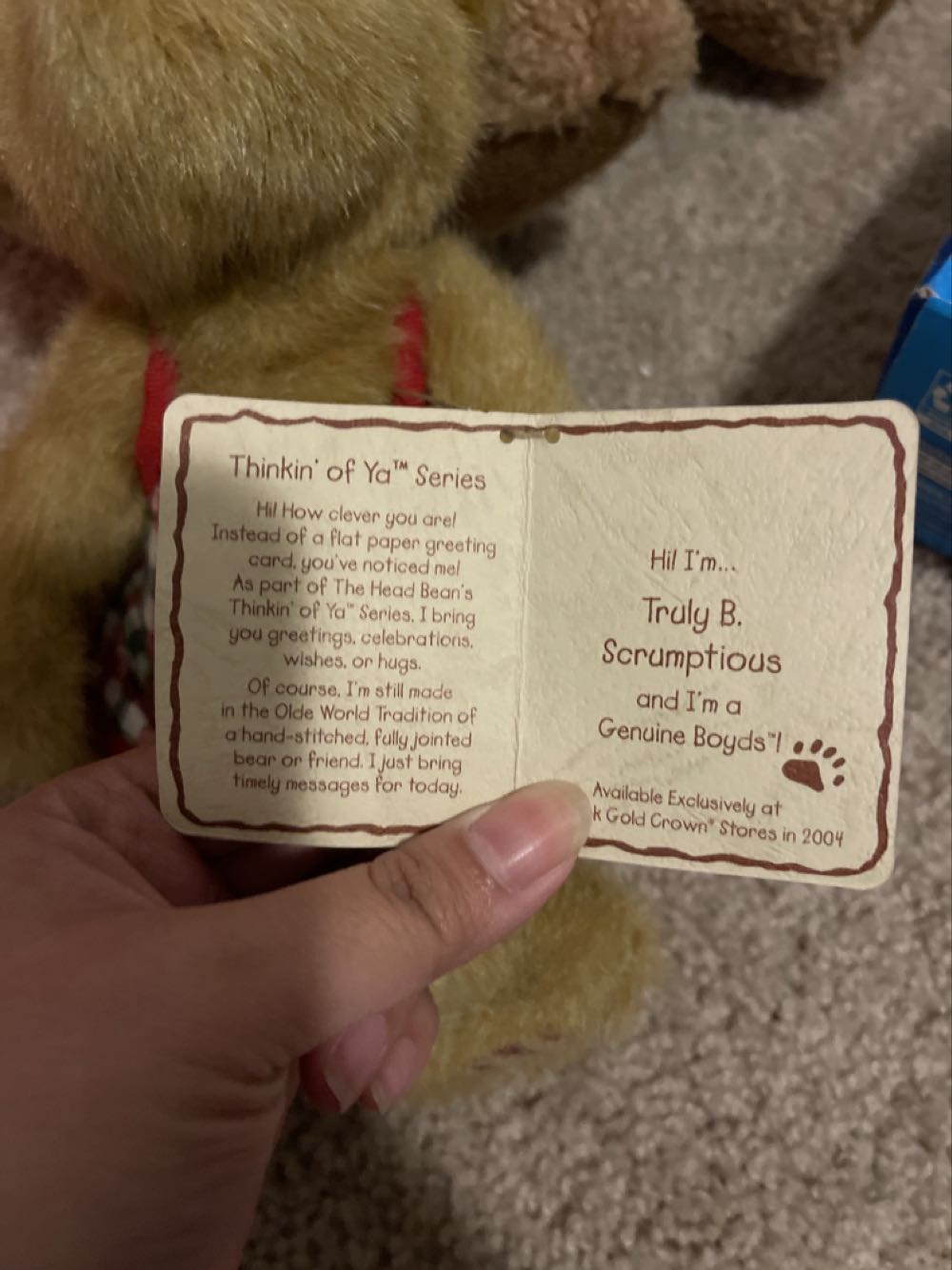 Truly B. Scrumptious  plush collectible - Main Image 2