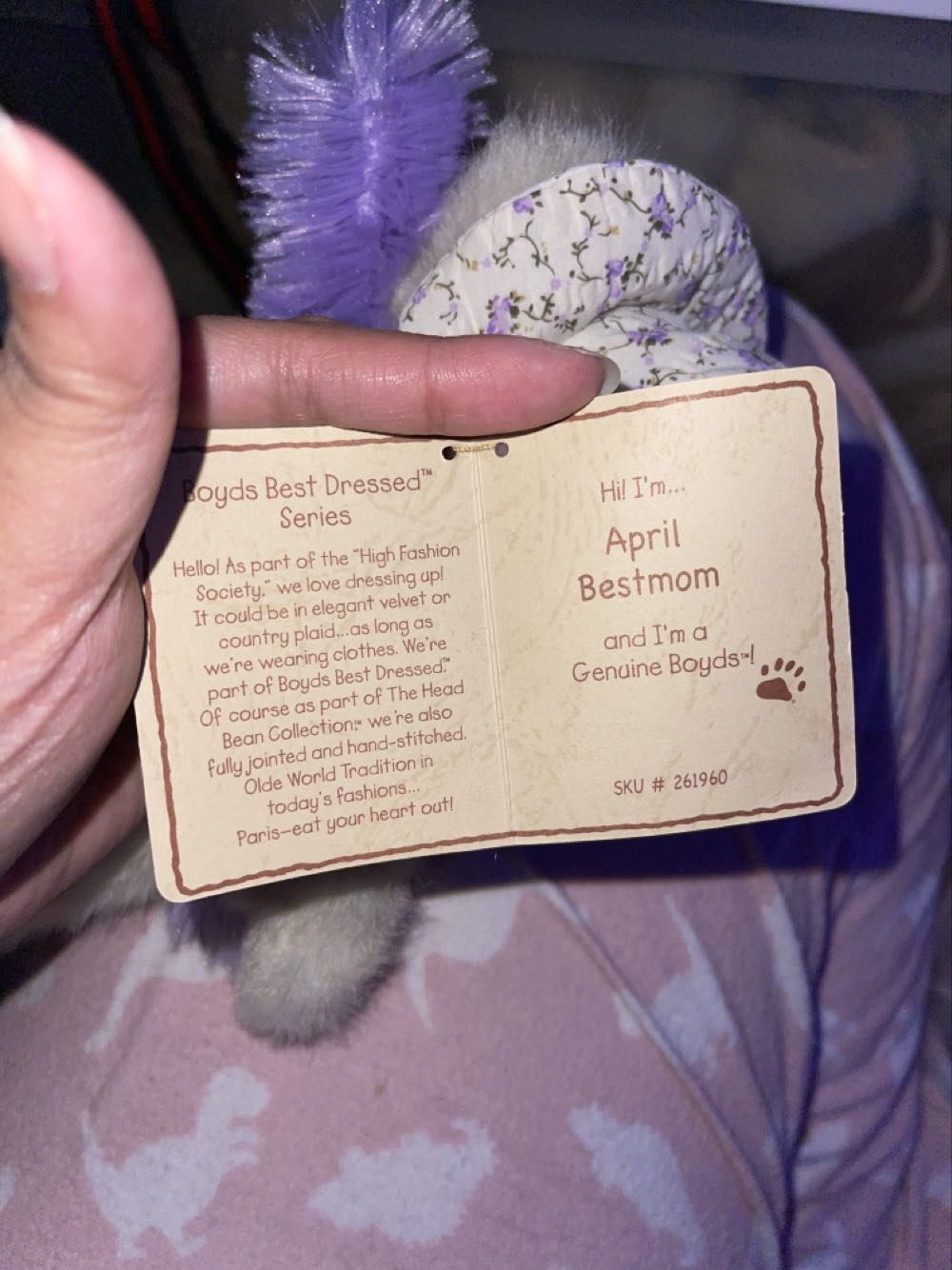 April Bestmom  plush collectible - Main Image 2