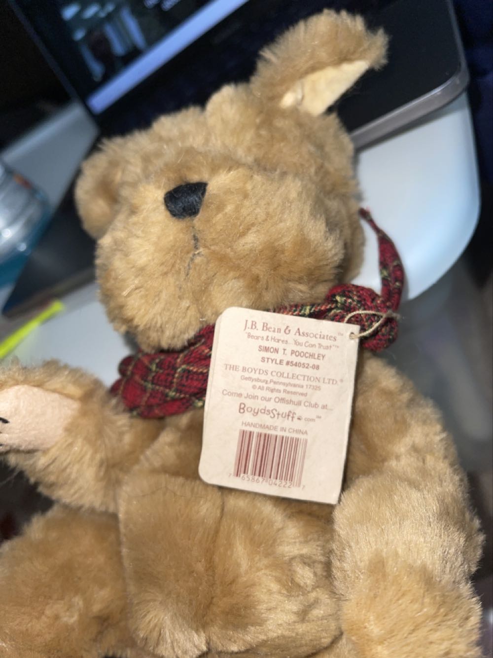 Simon T. Poochley  plush collectible - Main Image 2