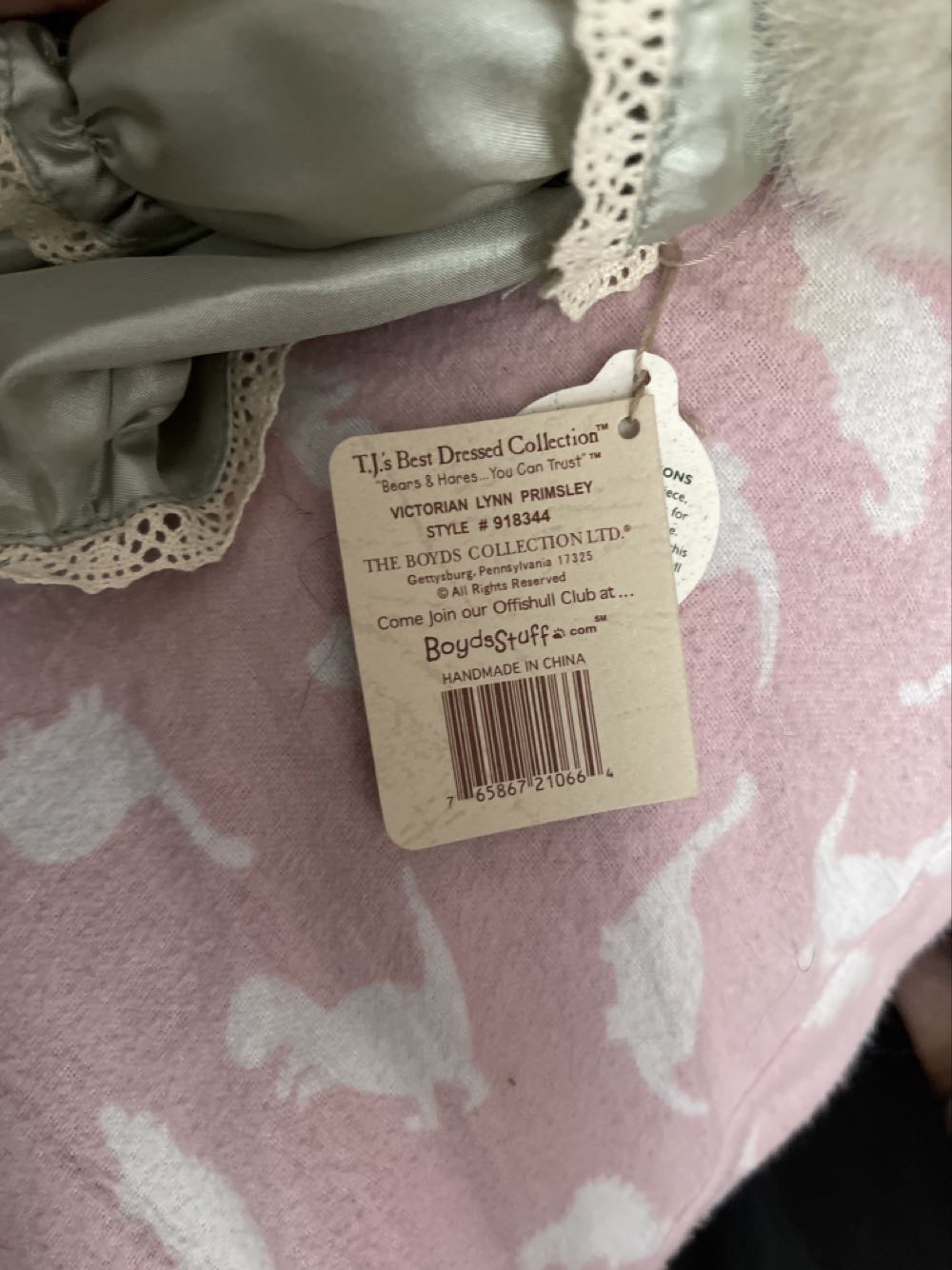 Victorian Lynn Primsley  plush collectible - Main Image 2