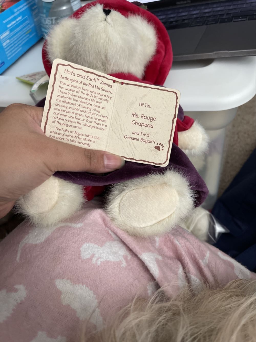 Ms. Rouge Chapeau  plush collectible - Main Image 2