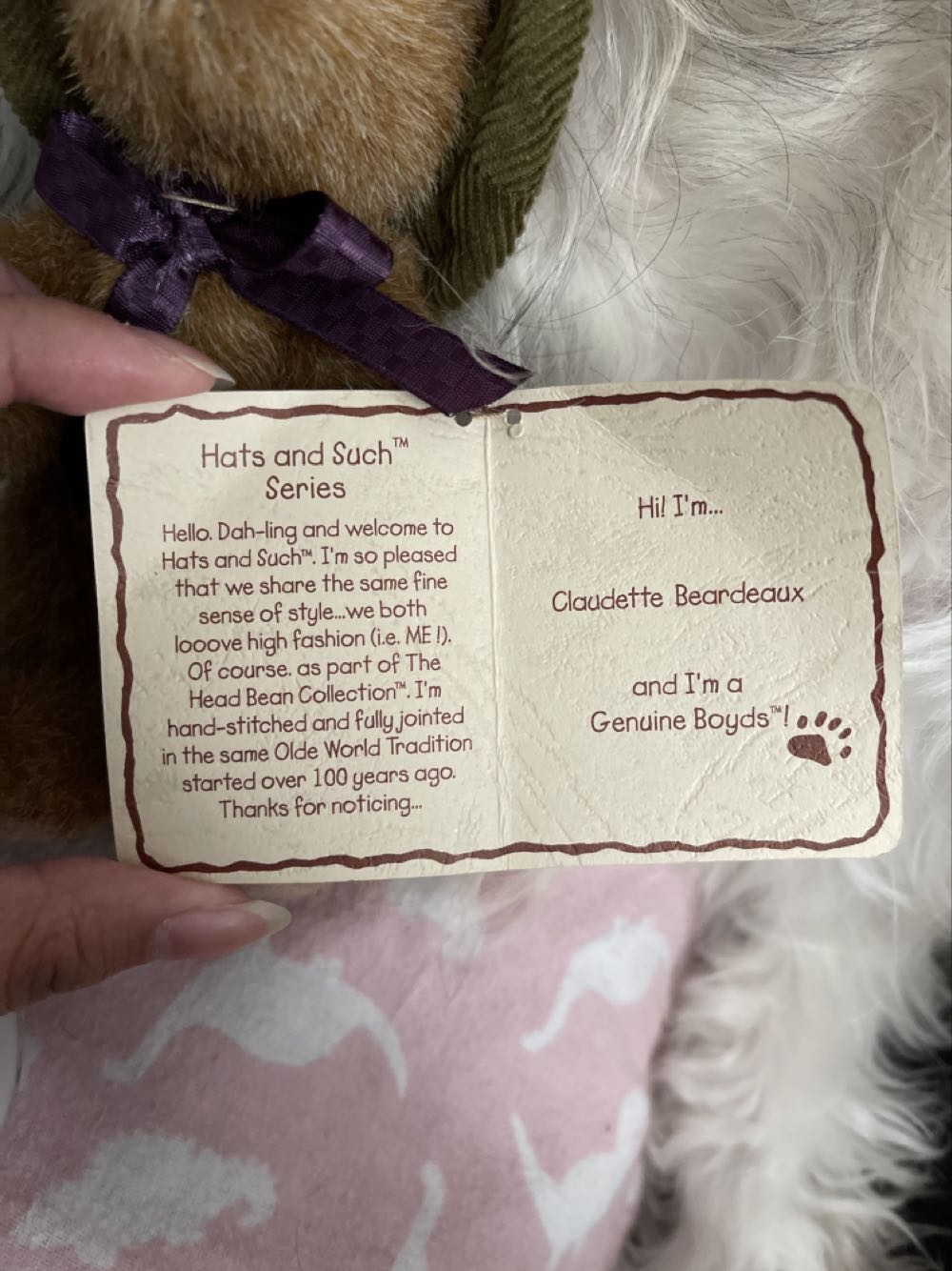 Claudette Beardeaux  plush collectible - Main Image 2