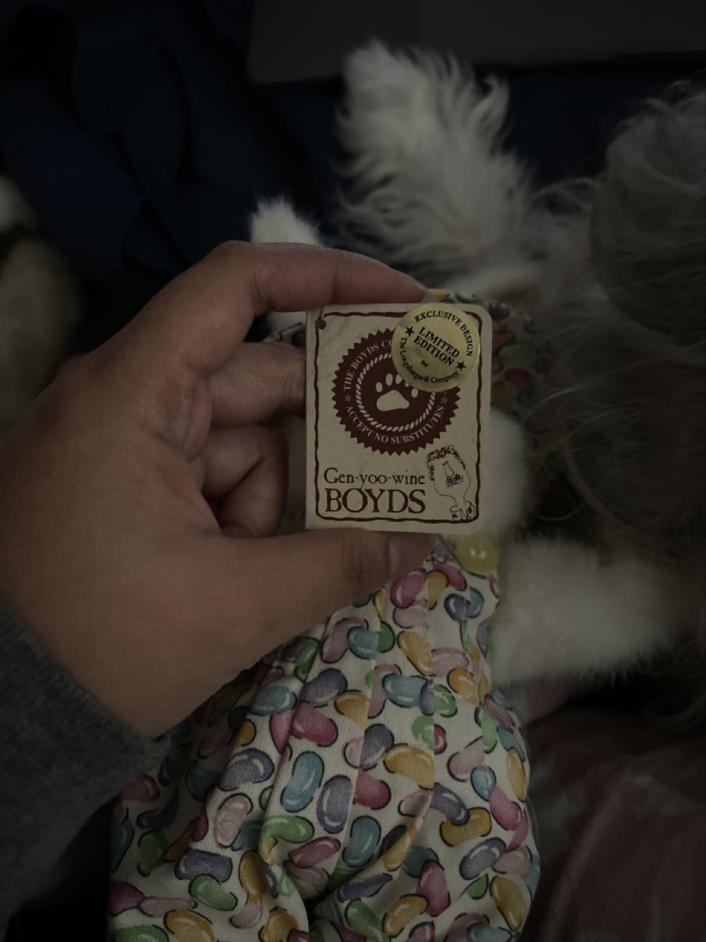 Elli Bean Bunny  plush collectible - Main Image 2