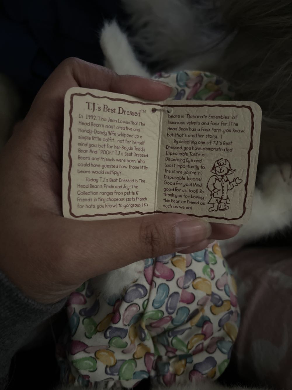 Elli Bean Bunny  plush collectible - Main Image 3