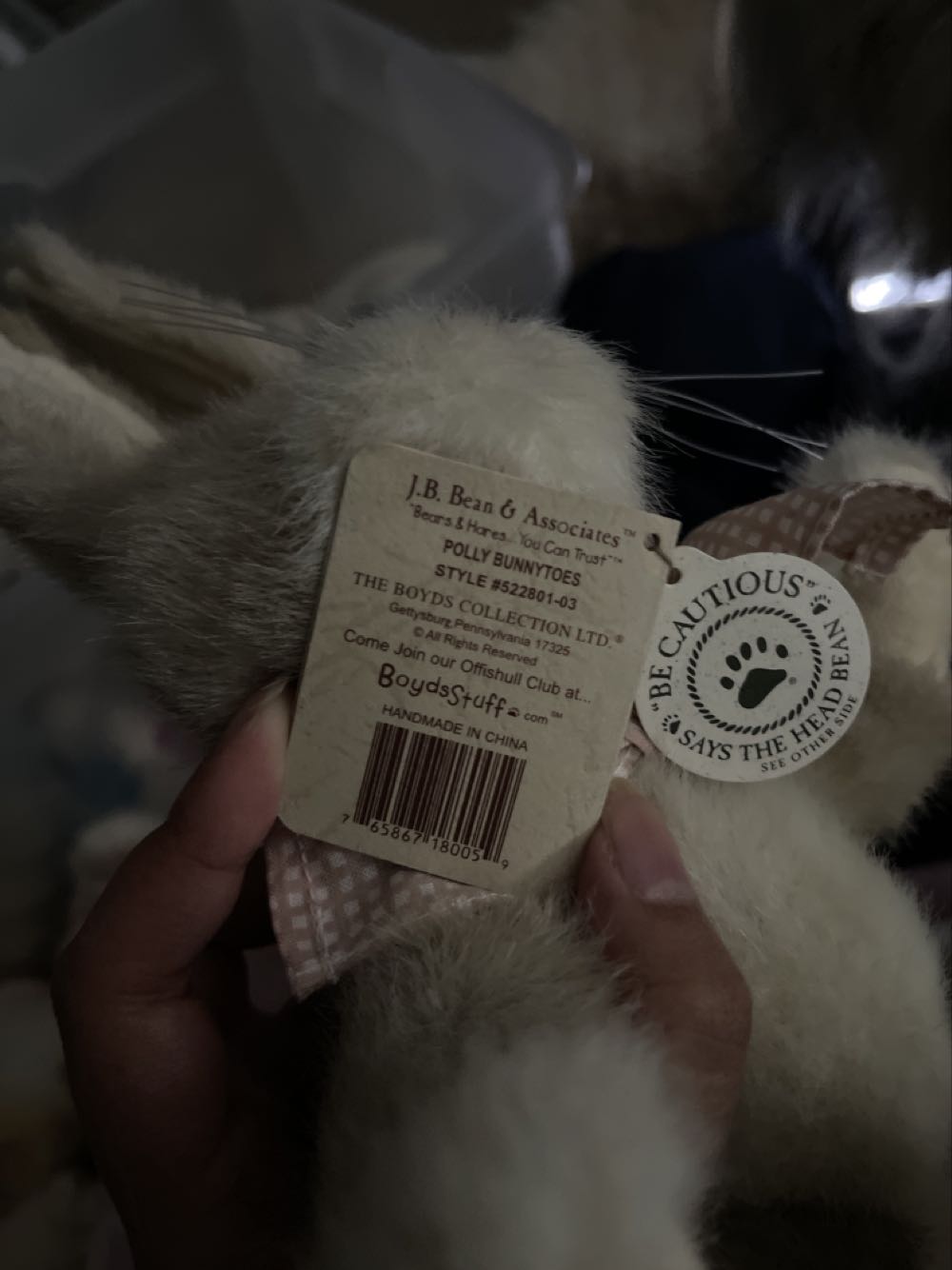 Polly Bunnytoes  plush collectible - Main Image 3