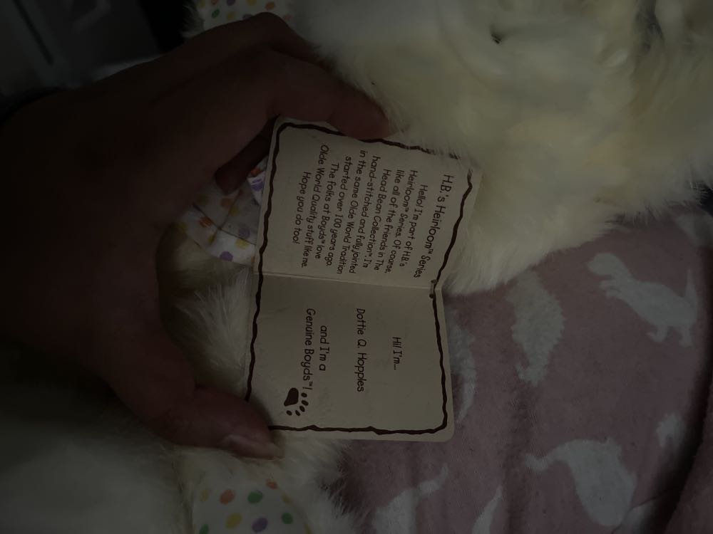 Dottie Q. Hopples  plush collectible - Main Image 2