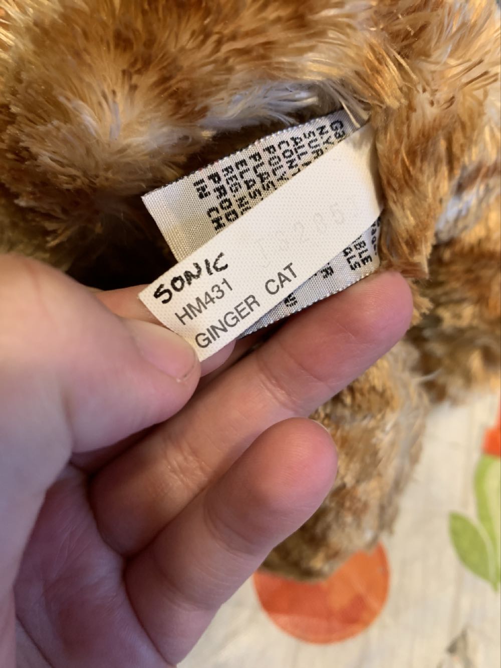 Webkinz Ginger Cat  plush collectible - Main Image 3