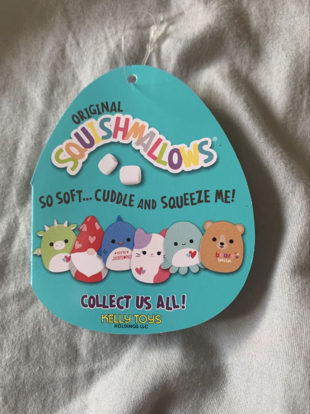 Valentines Gnome Gianni 5”  plush collectible [Barcode 734689451241] - Main Image 2