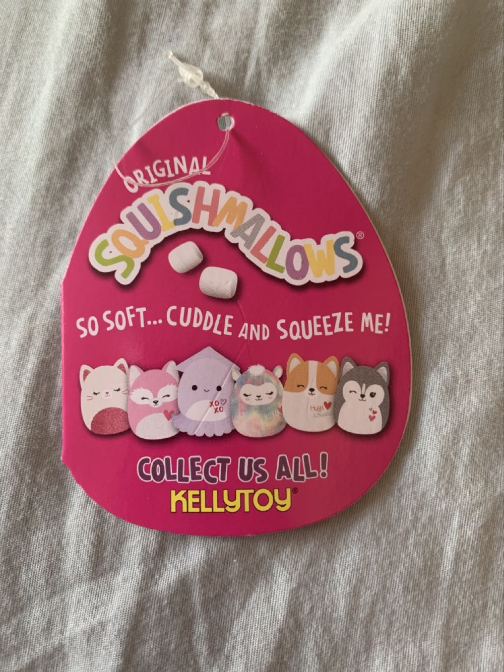 Stacy Squid 8” Squishmallow Valentines Edition  plush collectible [Barcode 734689426690] - Main Image 2