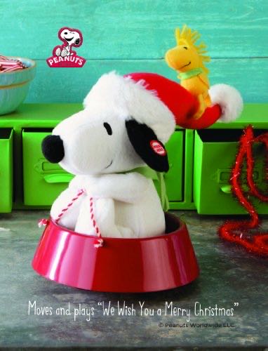 Hallmark Peanuts Sleddin Snoopy Techno Plush  plush collectible [Barcode 795902283506] - Main Image 1