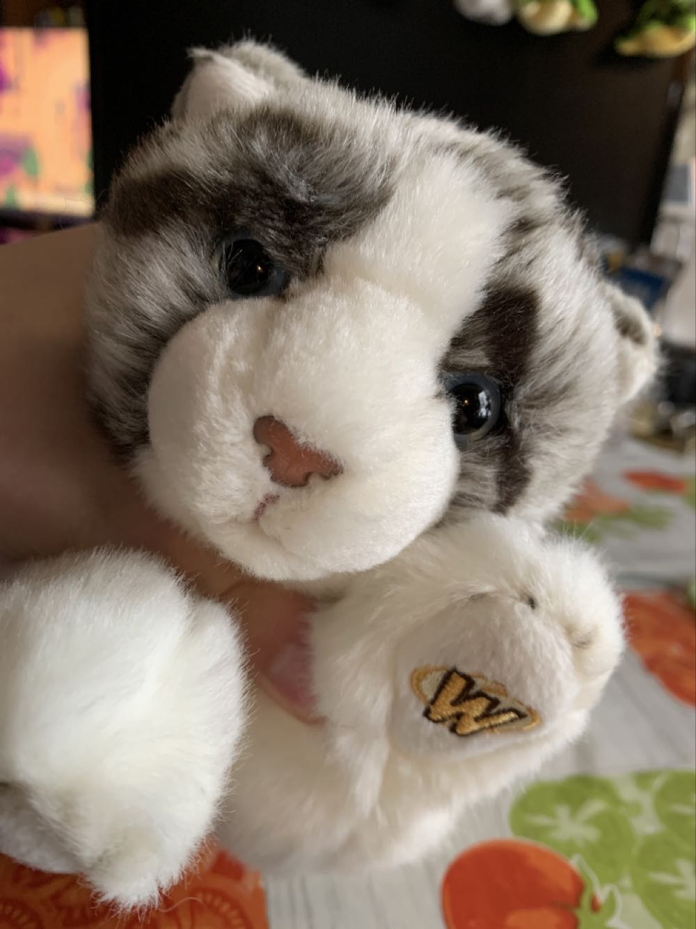 Webkinz Signature Grey Tabby Cat  plush collectible - Main Image 2