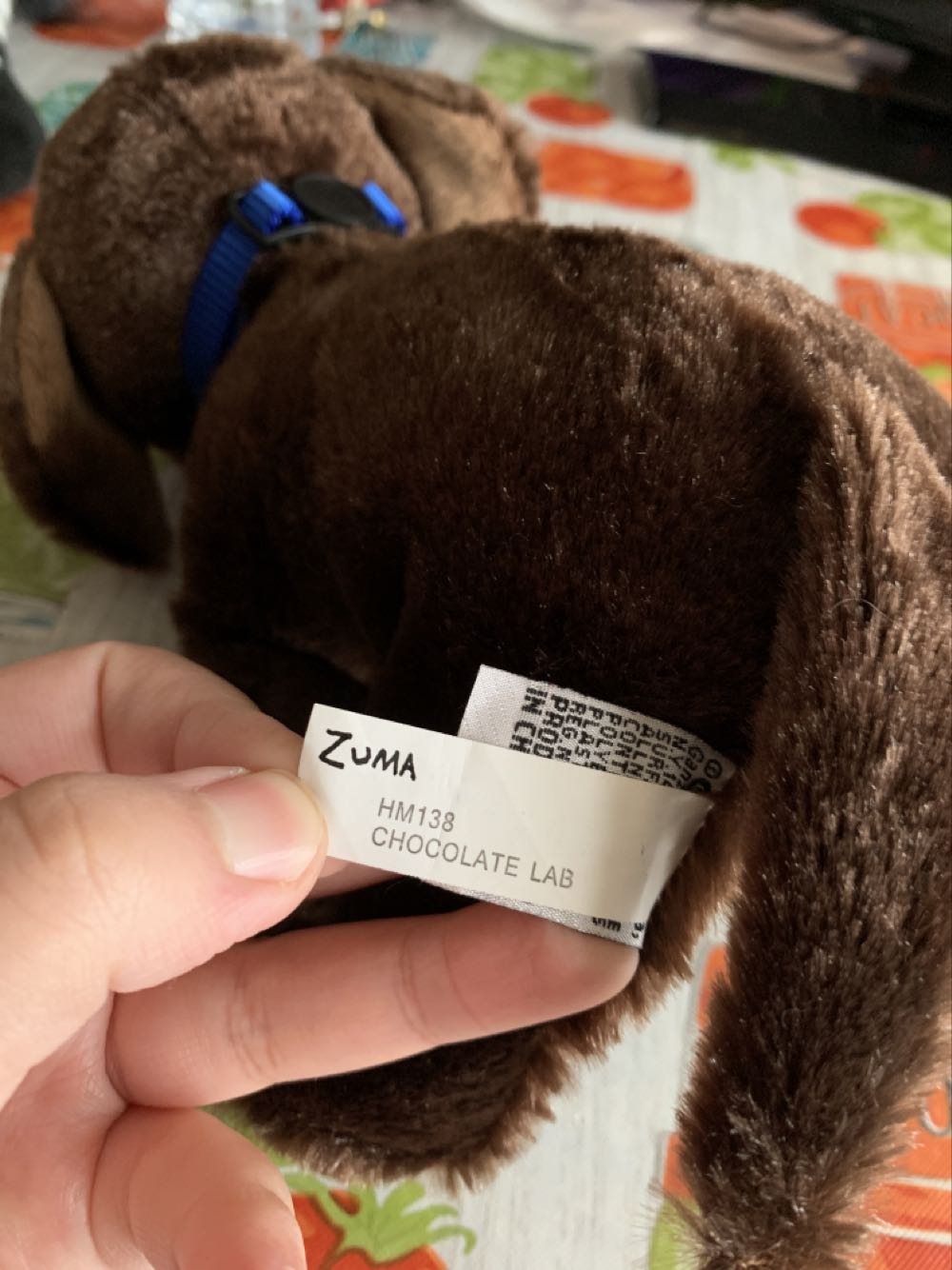 Webkinz Chocolate Lab  plush collectible - Main Image 3