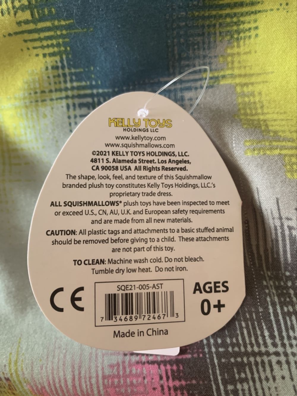 Reginald The Dog 5”  plush collectible [Barcode 734689724673] - Main Image 4