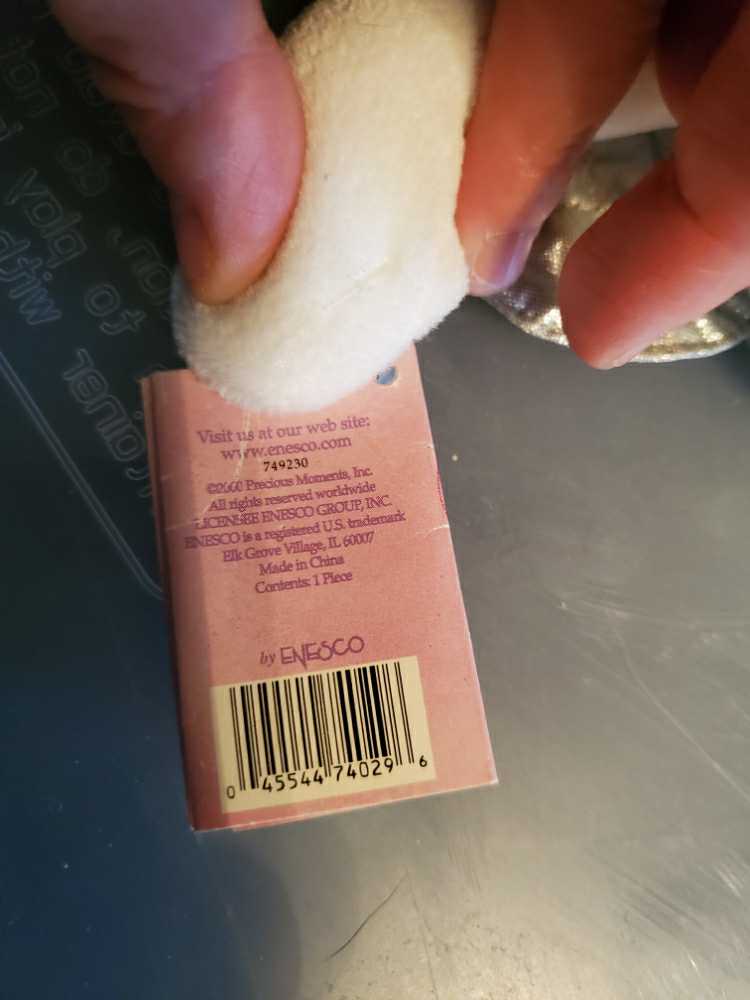 Precious Moments Noel Angel Bear  (United States) plush collectible [Barcode 045544740296] - Main Image 4