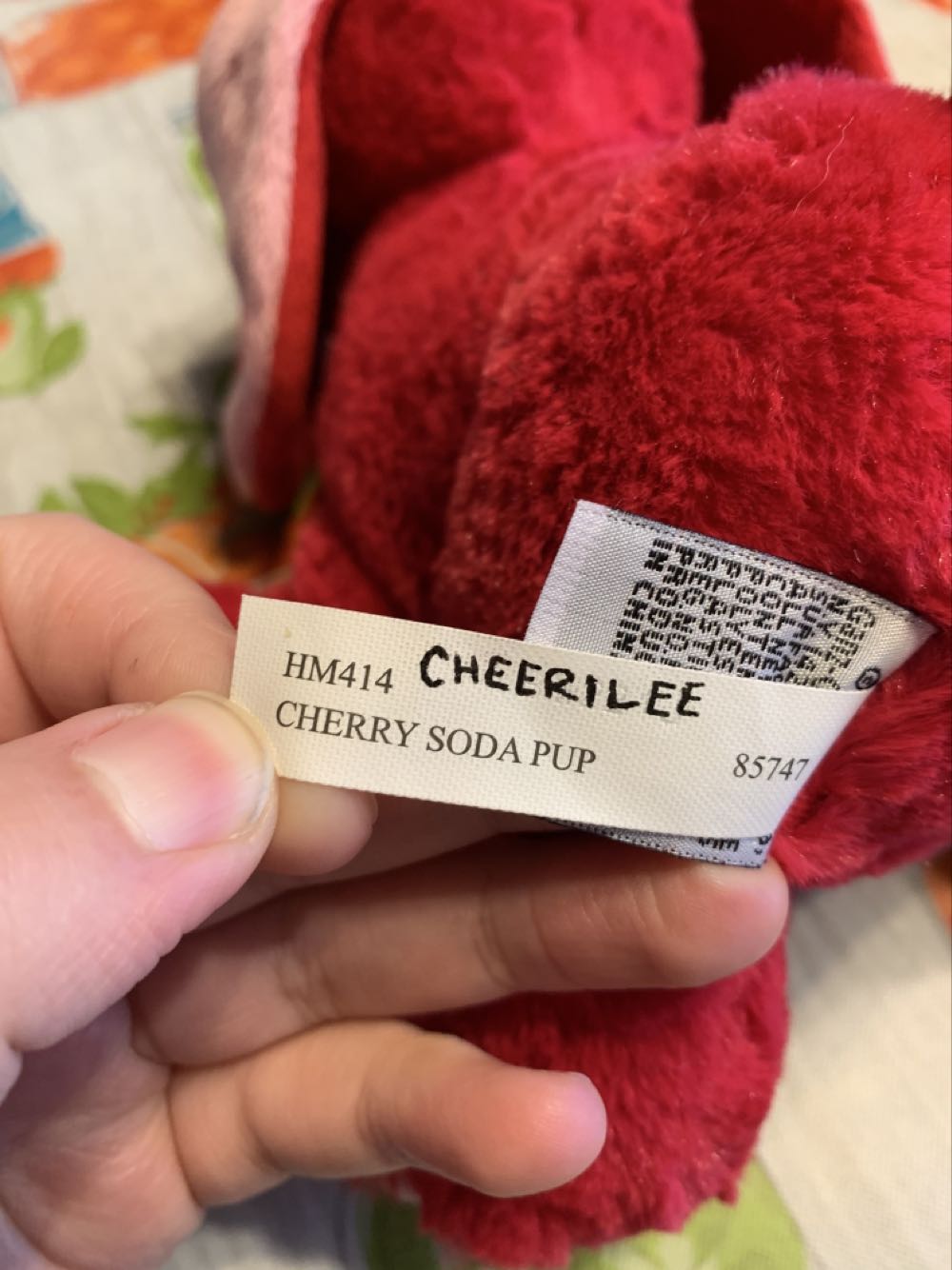 Webkinz Cherry Soda Pup  plush collectible - Main Image 3