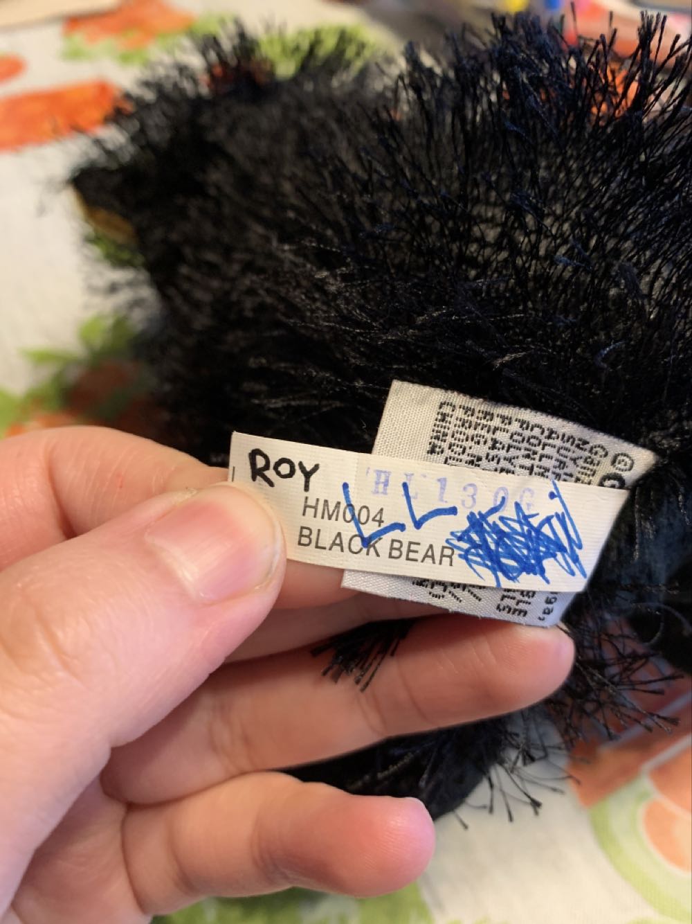 Webkinz Black Bear  plush collectible - Main Image 3