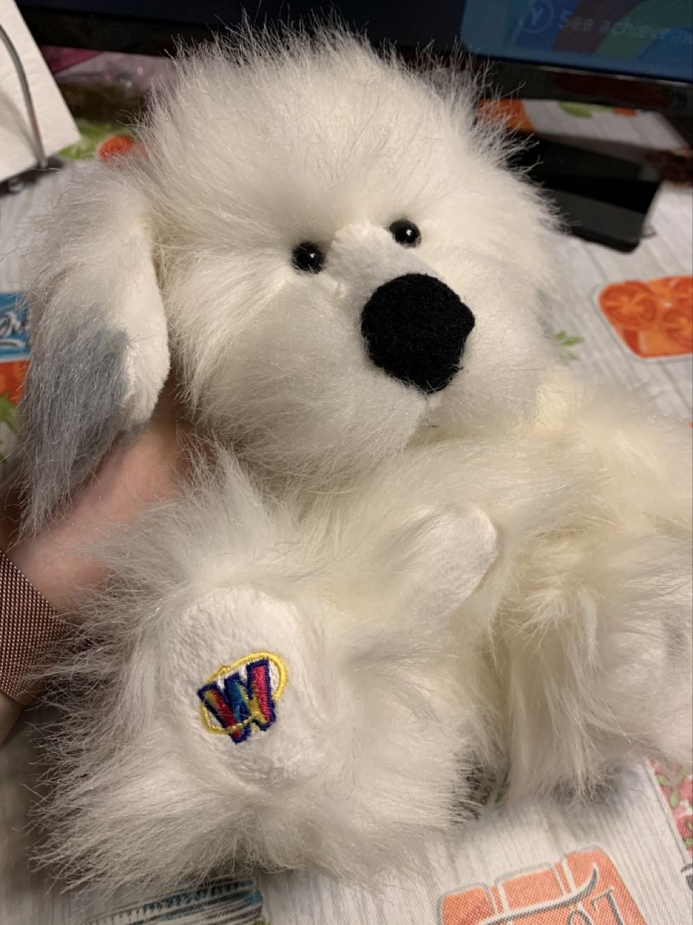 Webkinz Old English Sheepdog  plush collectible - Main Image 3