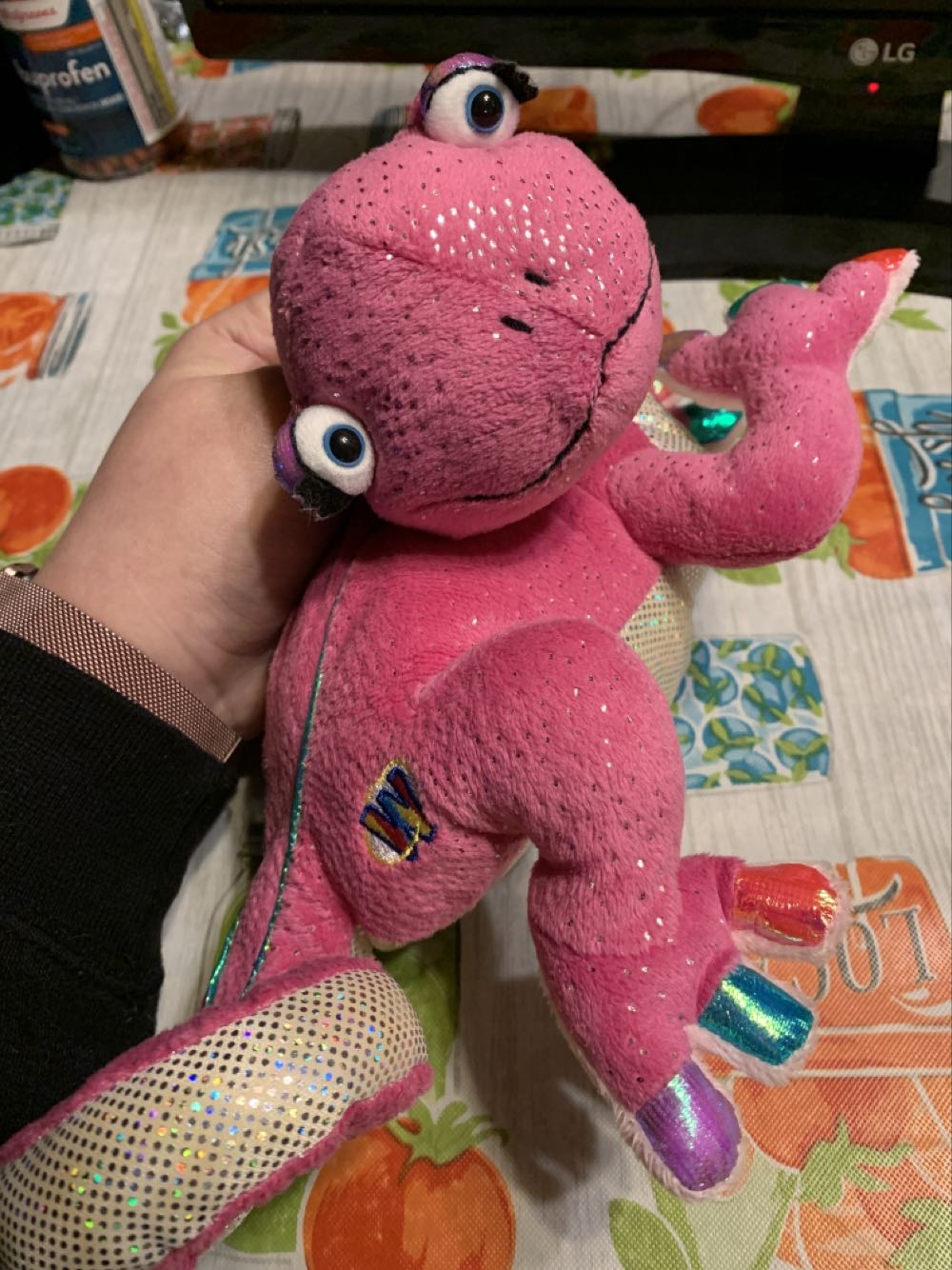 Webkinz Glamour Gecko  plush collectible - Main Image 2