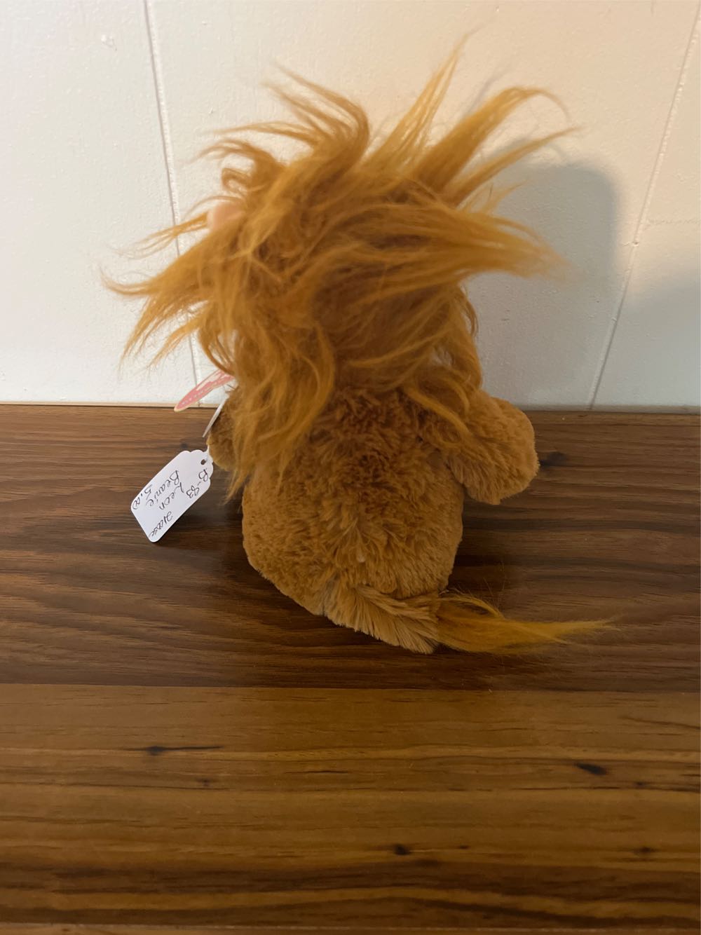 Ty Leon (Regular)  (Canada) plush collectible [Barcode 008421650248] - Main Image 3