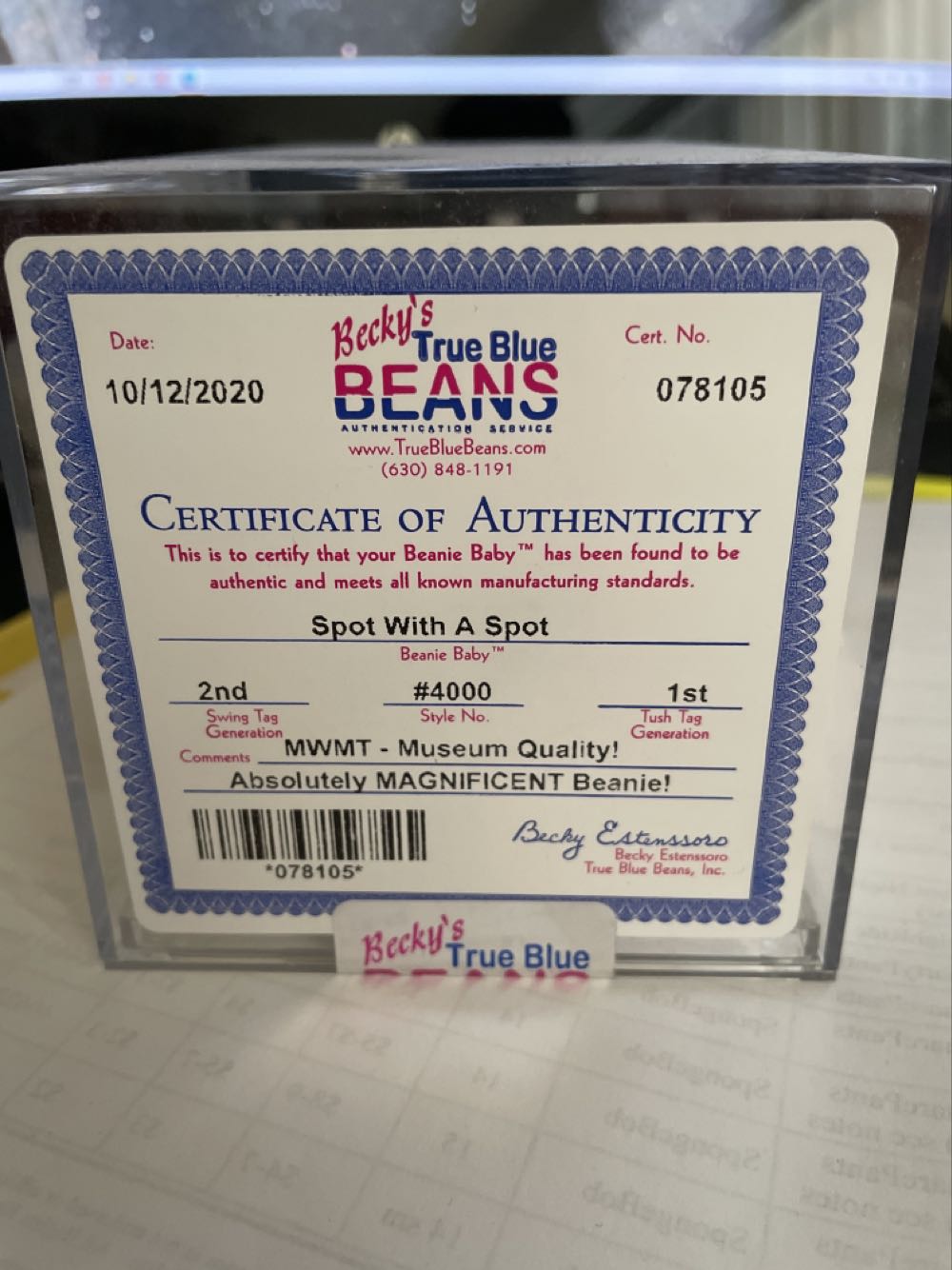 Spot With A Spot 2nd Gen  plush collectible - Main Image 2