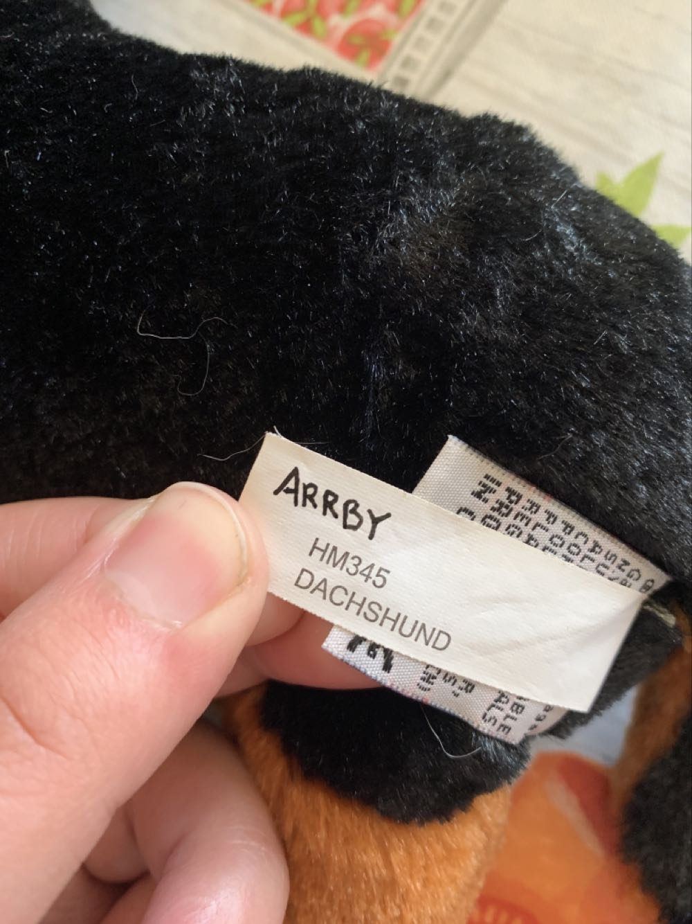 Webkinz Dachshund  plush collectible - Main Image 3