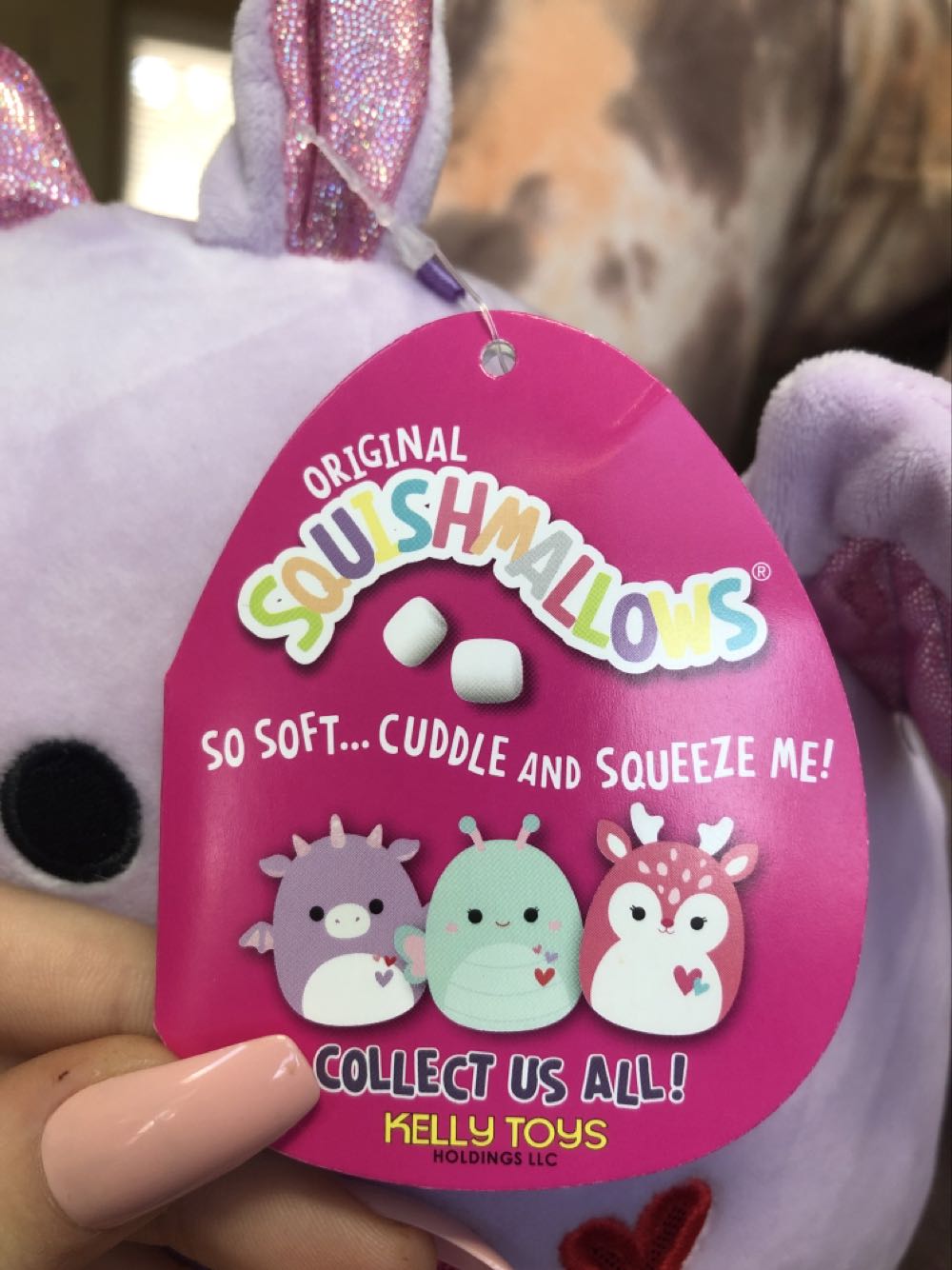 Dina 8”  (United States) plush collectible [Barcode 734689202867] - Main Image 3