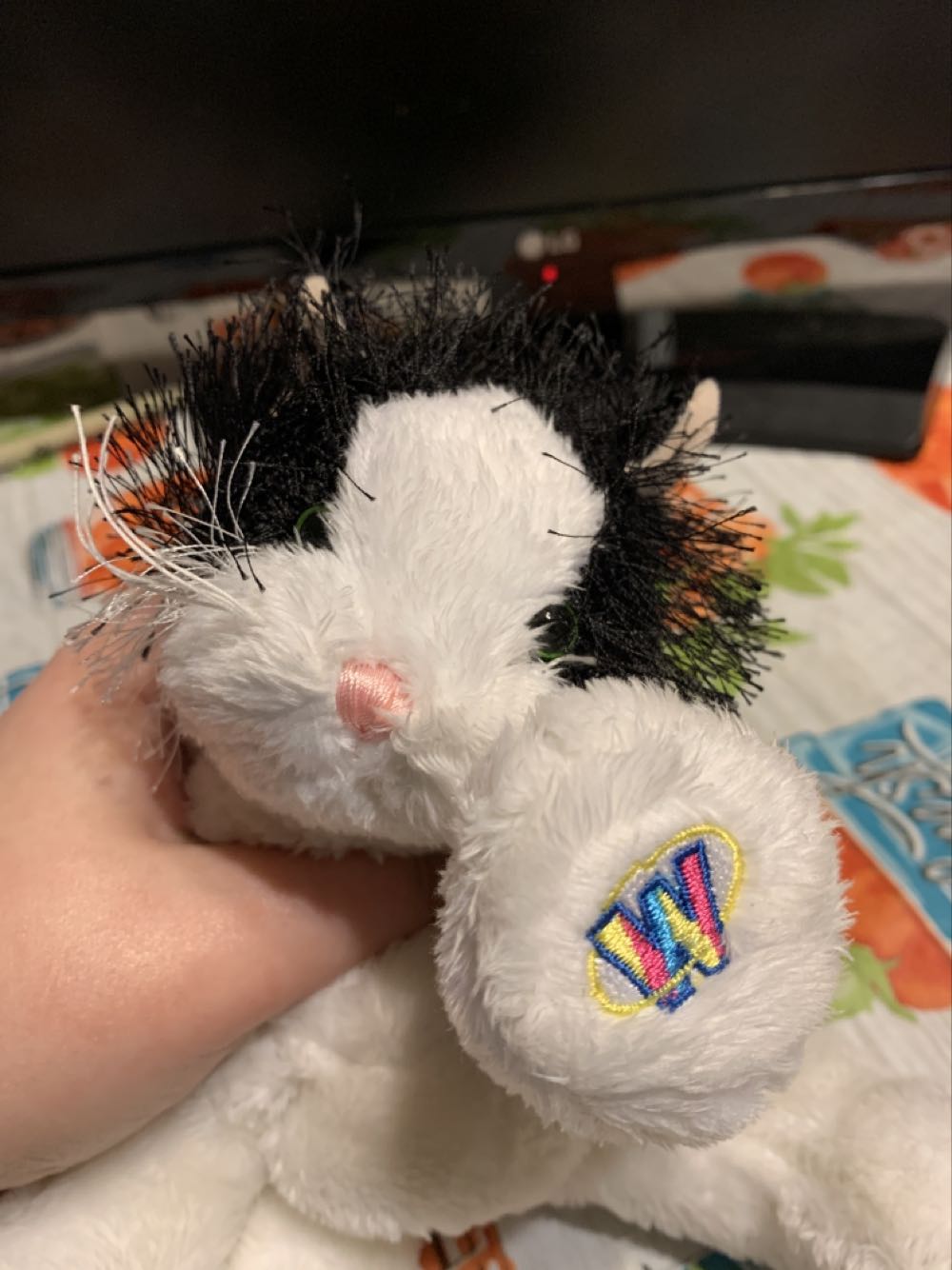 Black And White Cat  plush collectible - Main Image 2