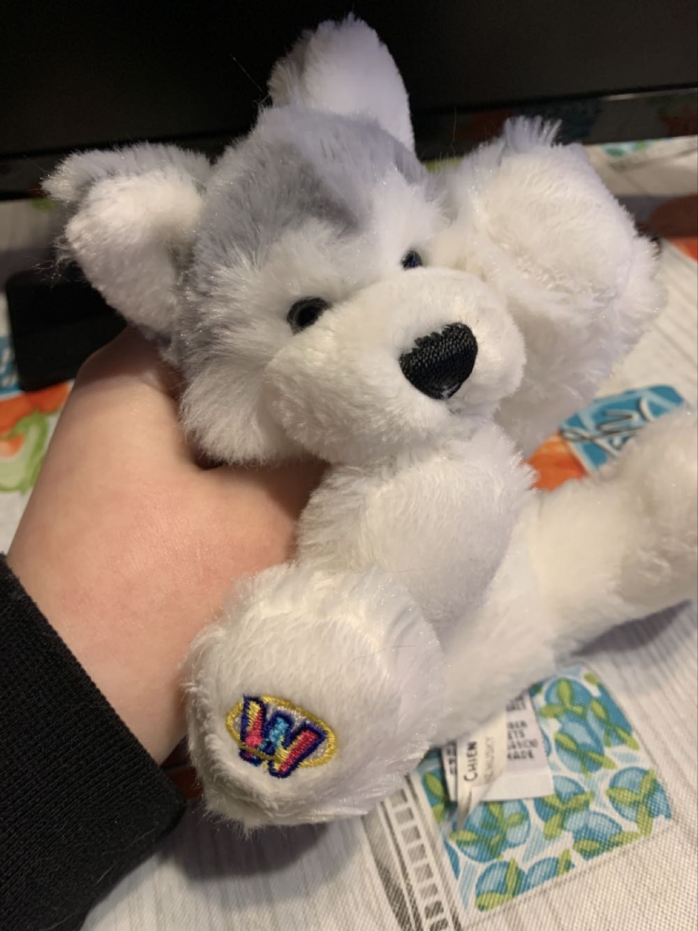 Webkinz Lil’ Kinz Husky  plush collectible - Main Image 2