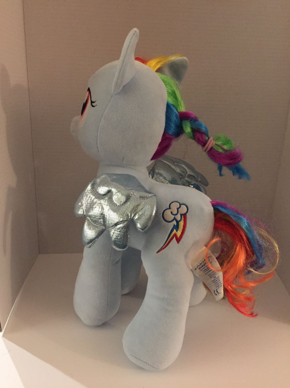 My Little Pony Rainbow Dash Build A Bear  plush collectible - Main Image 3