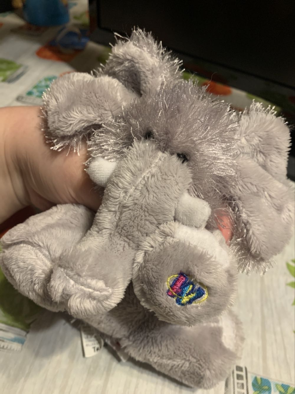 Webkinz Lil’ Kinz Elephant  plush collectible - Main Image 2