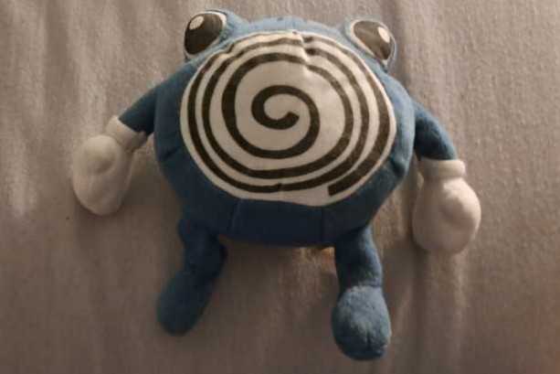 pokemon poliwhirl  plush collectible - Main Image 3
