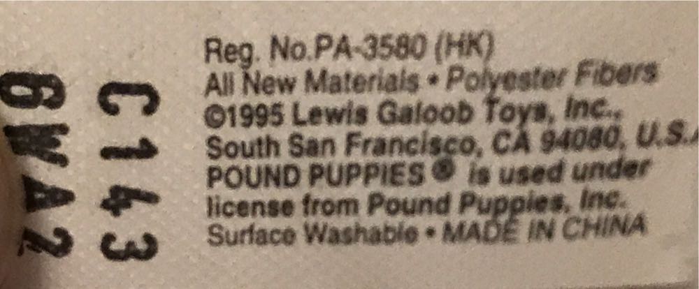 Gigi, G95-6PB0-W  plush collectible - Main Image 4