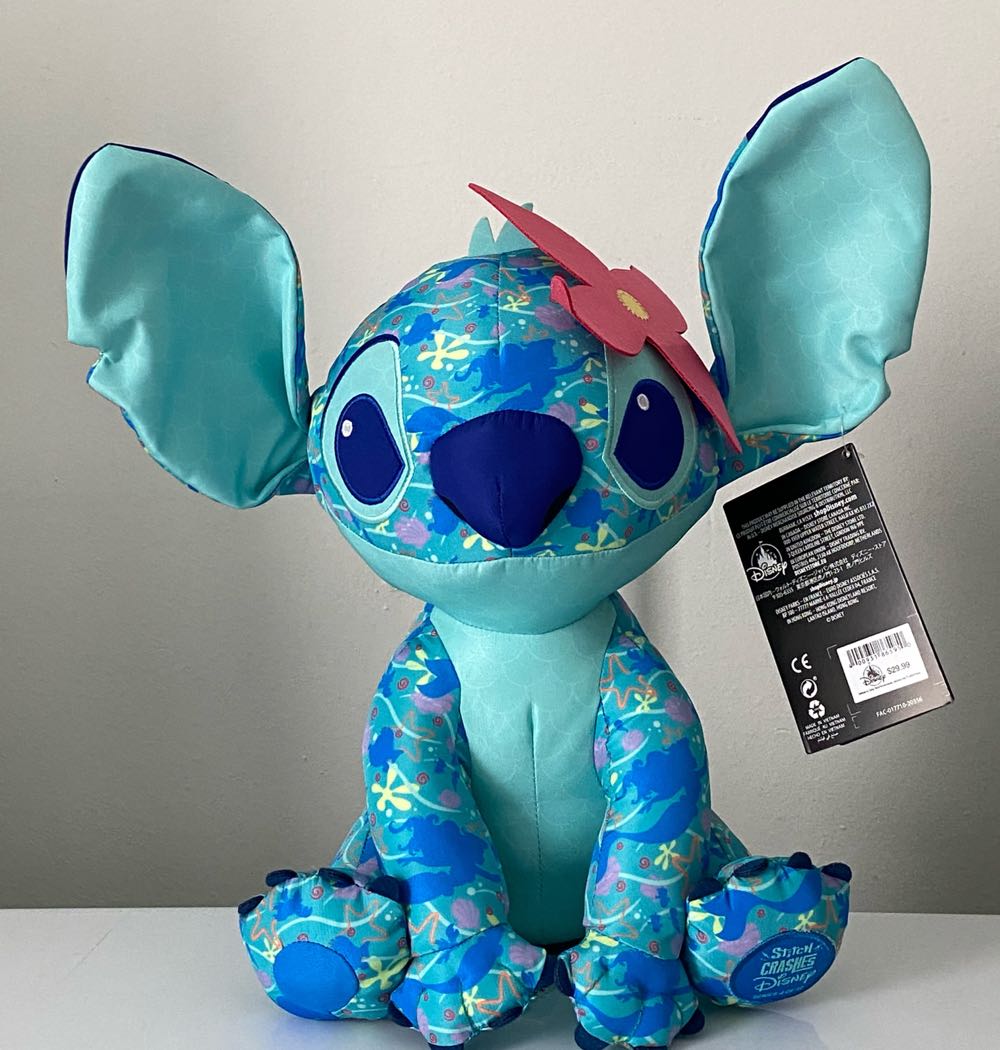 Stitch Crashes Disney Plush The Little Mermaid Limited Release Series 4 In Hand  plush collectible [Barcode 400931865950] - Main Image 2