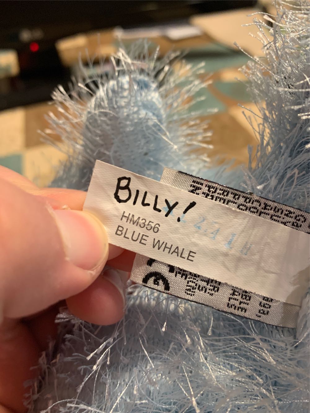 Webkinz Blue Whale  plush collectible - Main Image 3