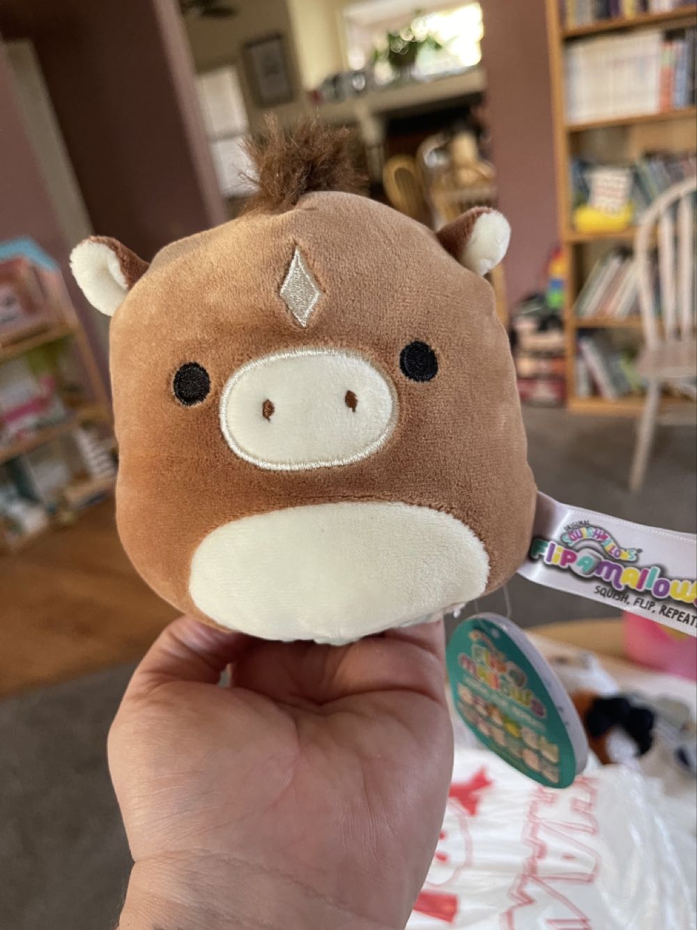 Harry/Rosie 5” Flip Squishmallow  plush collectible [Barcode 734689876402] - Main Image 2