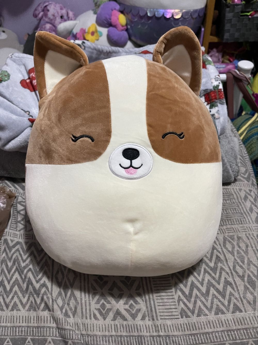 Regina the Corgi 12”  plush collectible [Barcode 734689424603] - Main Image 2