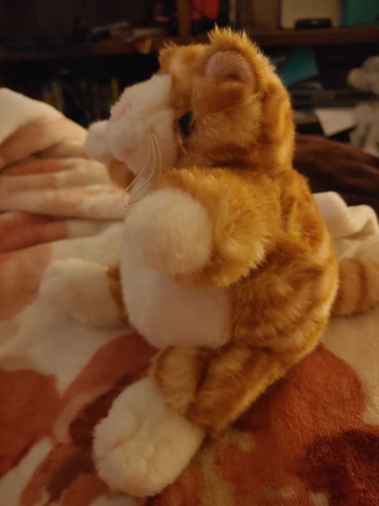 Unipak Orange Tabby Cat  plush collectible - Main Image 2