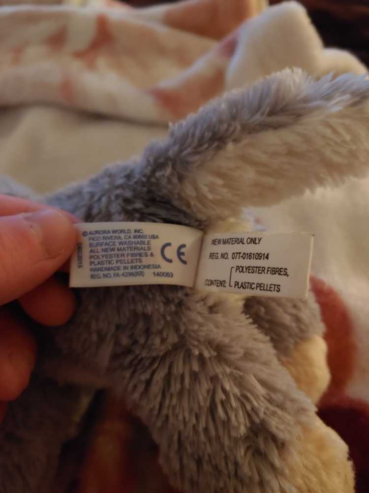 Aurora Wolf  plush collectible - Main Image 4