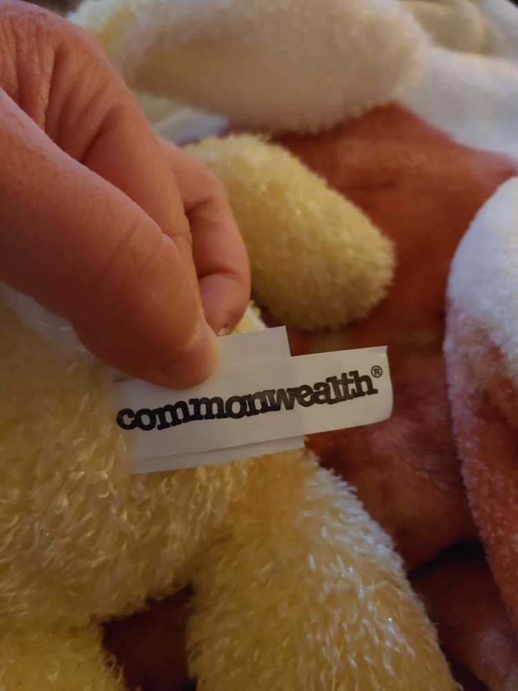 Yellow Bunny  plush collectible [Barcode 022286036450] - Main Image 2