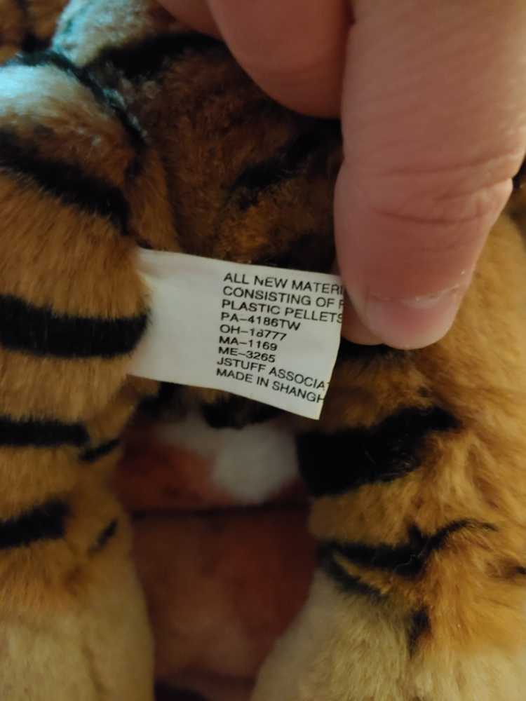 Tiger With Bow  plush collectible - Main Image 2