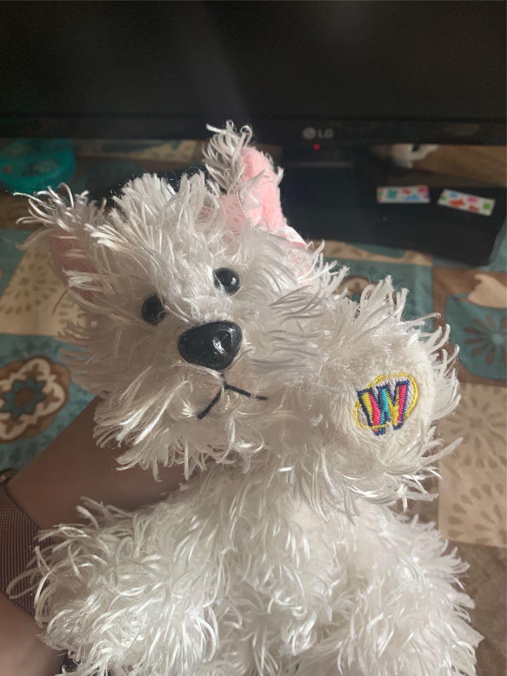 Webkinz White Terrier  plush collectible - Main Image 2