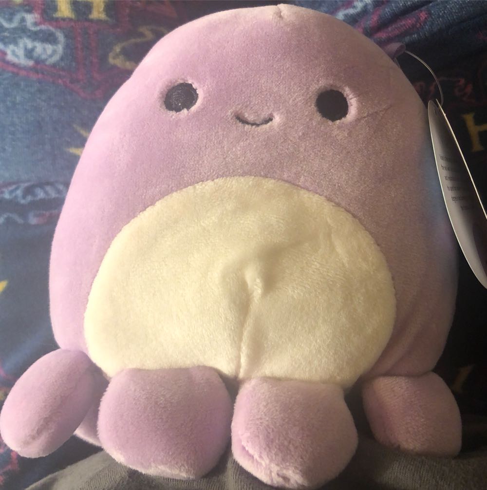 Violet 5” Sealife Squishmallow Series #2 Octopus  (United States) plush collectible [Barcode 734689520596] - Main Image 1
