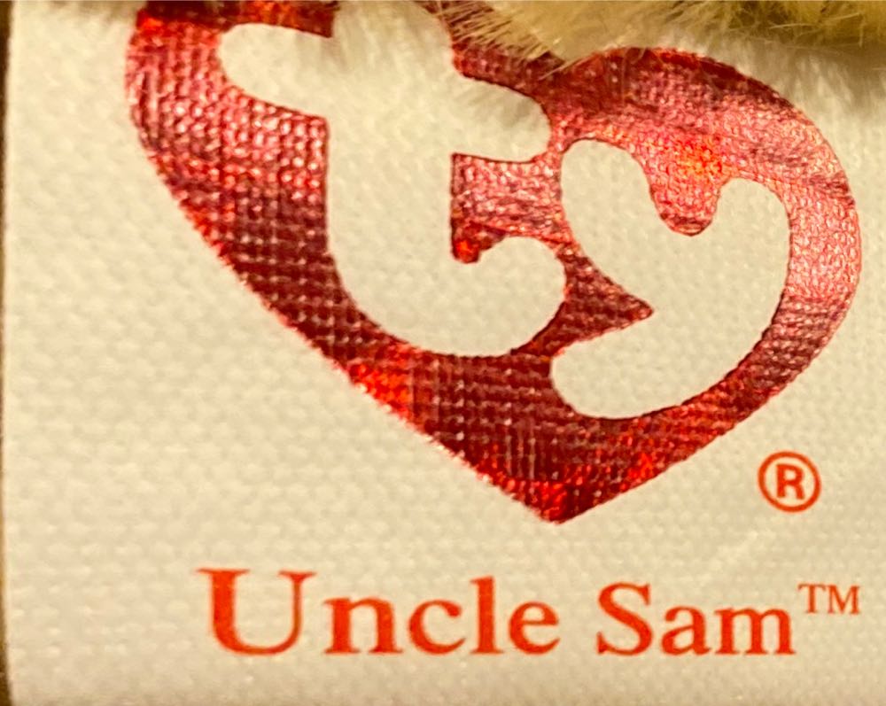 Uncle Sam The Bear - White Nose - Patriotic  (United States) plush collectible [Barcode 008421406210] - Main Image 3